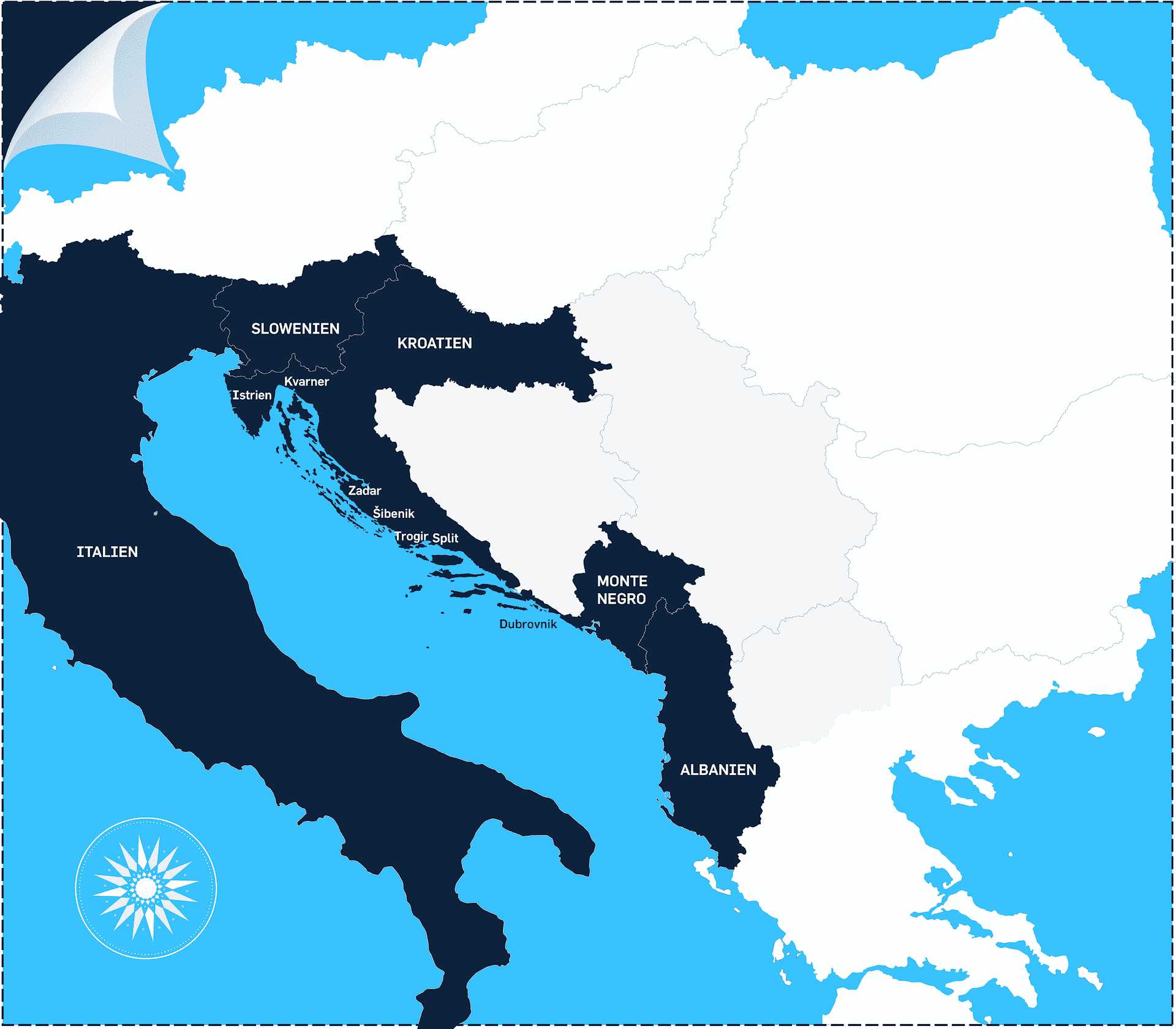 Standorte europe Yacht experten Kroatien